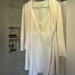 Montelle Intimates Rya Collections gown and robe set